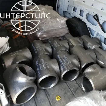 Стальной тройник равнопроходной 76 мм 10 мм 09Г2С ГОСТ 17376-2001 купить в Братске